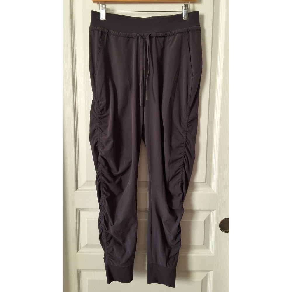 Athleta Women 2 Attitude‎ Ruched Joggers Active Wear Gym Yoga Running Gorpcore